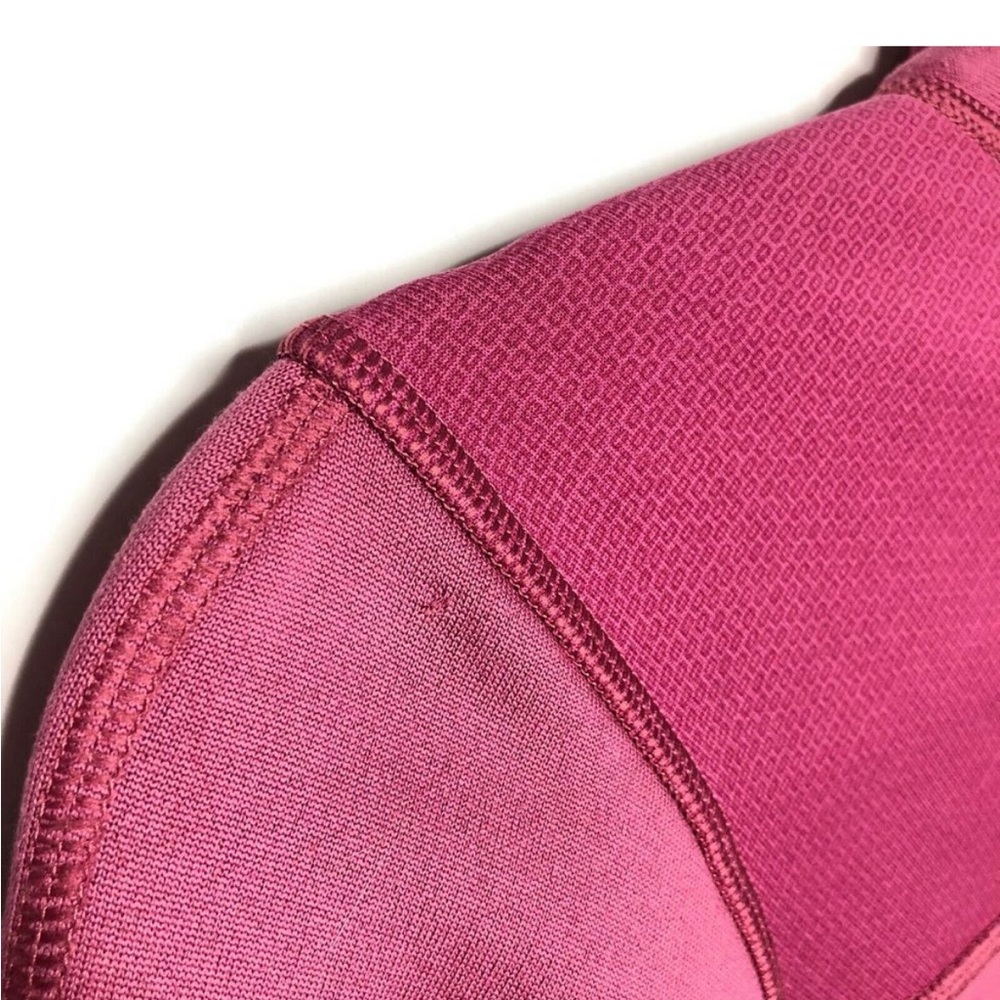 Patagonia Piton Hybrid Fleece Women's Soft Shell Half Zip Jacket Pink Size Small - Picture 8 of 10